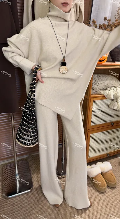 【MING】巨厚加厚~慵懒裤子套装33