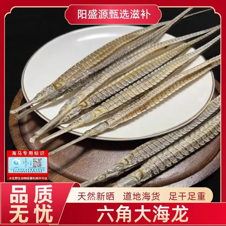 正宗六角大海龙正品当季新货专用泡酒特大号海龙干货海马