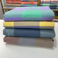 【 单拍面料 不加工】 A类 全棉色织水洗棉面料 幅宽2.5米尺寸特殊