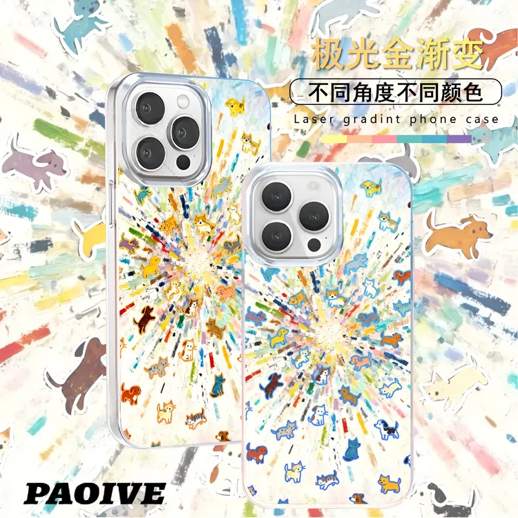 满屏小动物适用苹果华为vivo一加iPhone小米红米极光手机壳