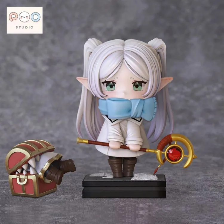 冬装芙莉莲豪华版模型周边桌面摆件潮玩二次元动漫女手办