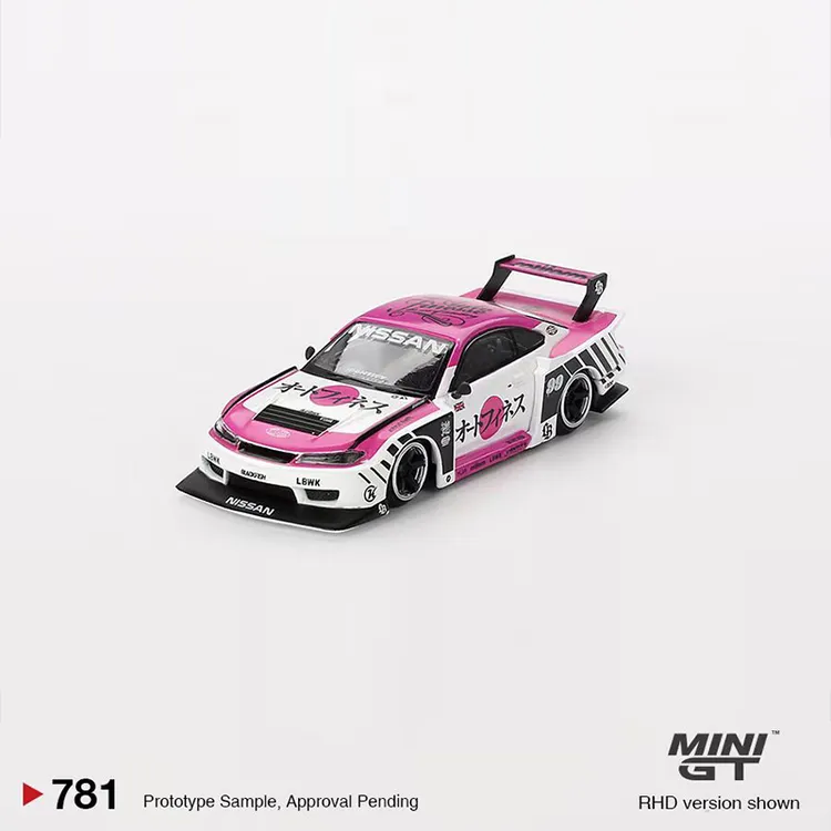 MINIGT 1:64 尼桑日产 S15 Silvia SEMA 2023 合金汽车模型 #781