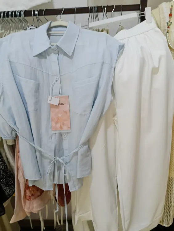 2025爆款推荐时尚减龄显瘦衬衫阔腿裤套装女夏季舒适百搭穿搭