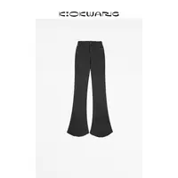 KIOKWANG//超显瘦设计款百搭洋气马蹄裤简约高级气质
