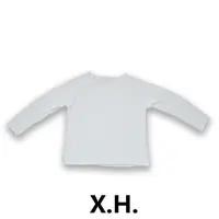 【刘小黑】粗织感棉插肩套头针织长袖衫