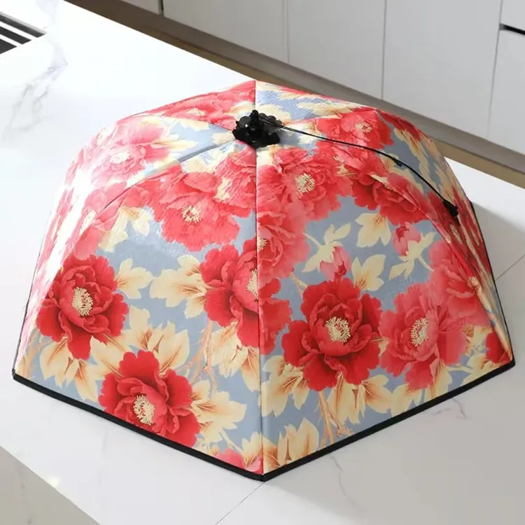 保温菜罩家用 饭菜桌罩神器加厚冬季可折叠防蚊食物罩盖菜罩子