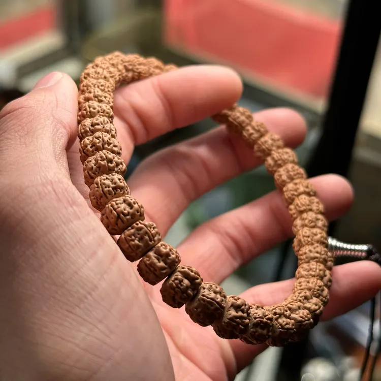 金刚菩提珠串270号 精工龙切花王 9-10mm