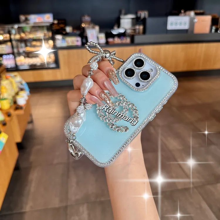 【苹果绿小香】奢华透明适用iPhone17ProMax苹果15手机壳14/13女款