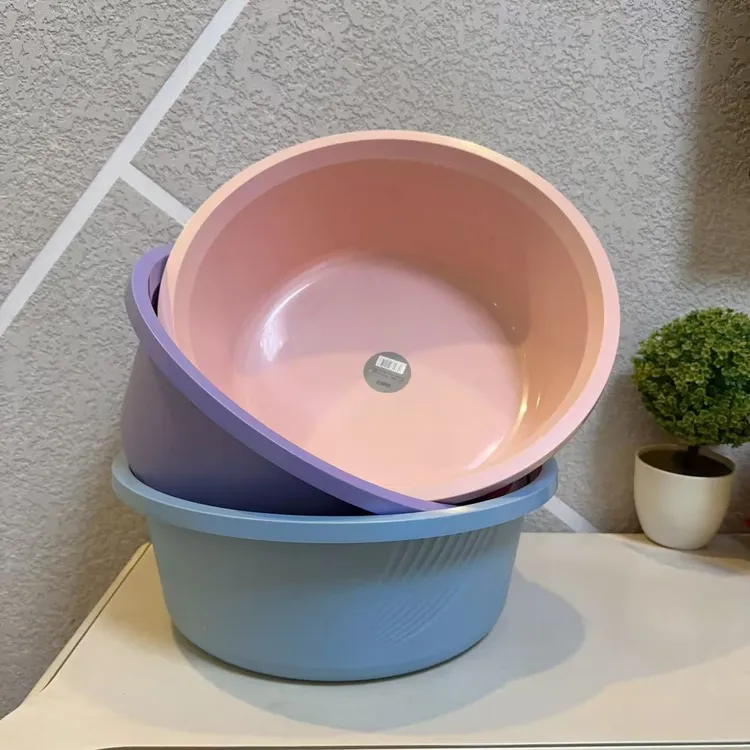 【3个装】家用脸盆加厚耐用塑料洗脸盆学生宿舍洗脸盆洗脚盆