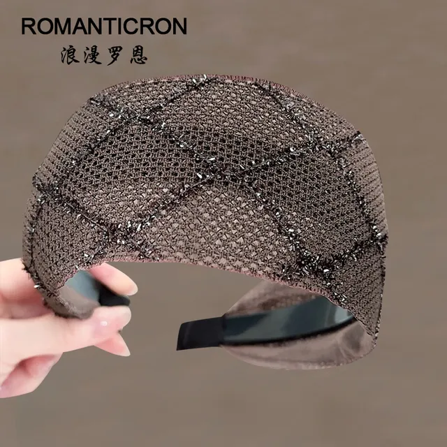 头饰发箍女士宽边碎发外出百搭压发夏日发卡带齿防滑遮白发头箍