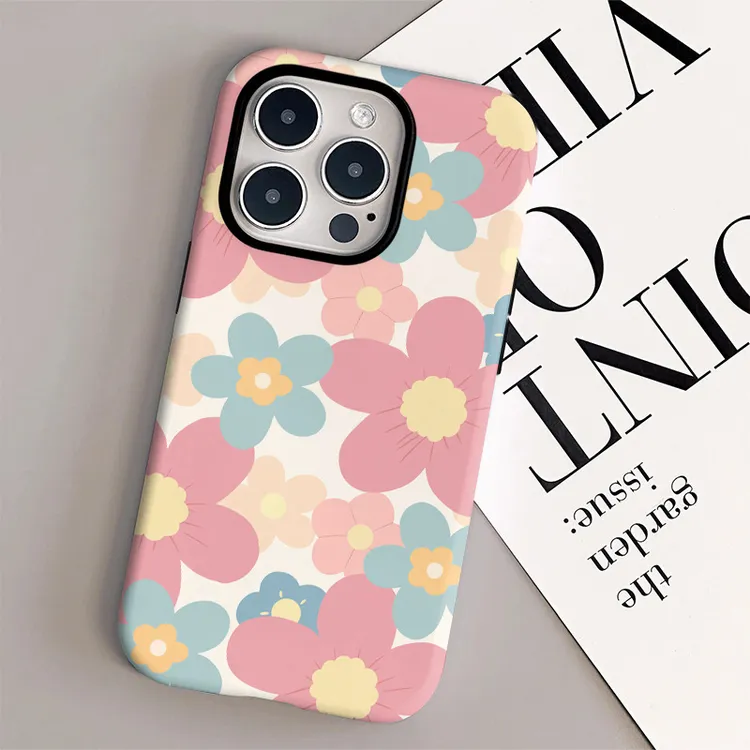 兰知春序颜值花朵适用苹果15手机套plus菲林iphone16二合一14/12/