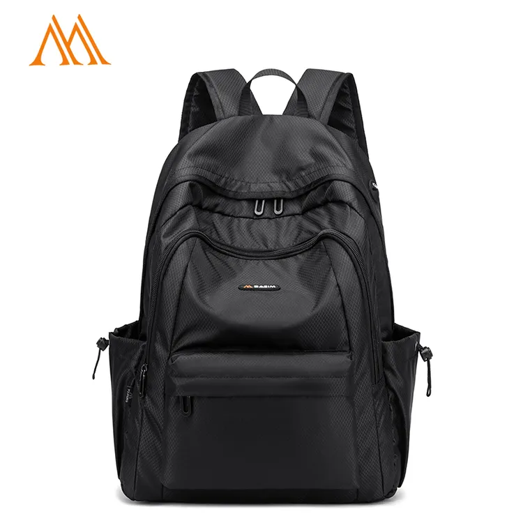 轻便双肩户外纯色登山包旅行包轻装背包运动双肩包大容量书包女