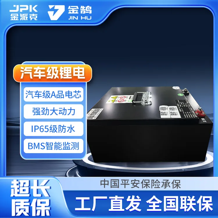 金彭金派克60V60AH全新A品电芯智能BMS智能管理系统二三四轮通用