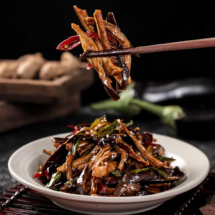 【达人专属】韩熙美爽口小菜组合糖蒜腊八蒜茄子干即食下饭菜