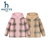 Hazzys/哈吉斯品牌童装【一诺爸爸】男女童摇粒绒外套秋新款简约