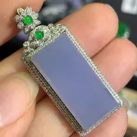 翡翠颈饰18K金镶嵌8、