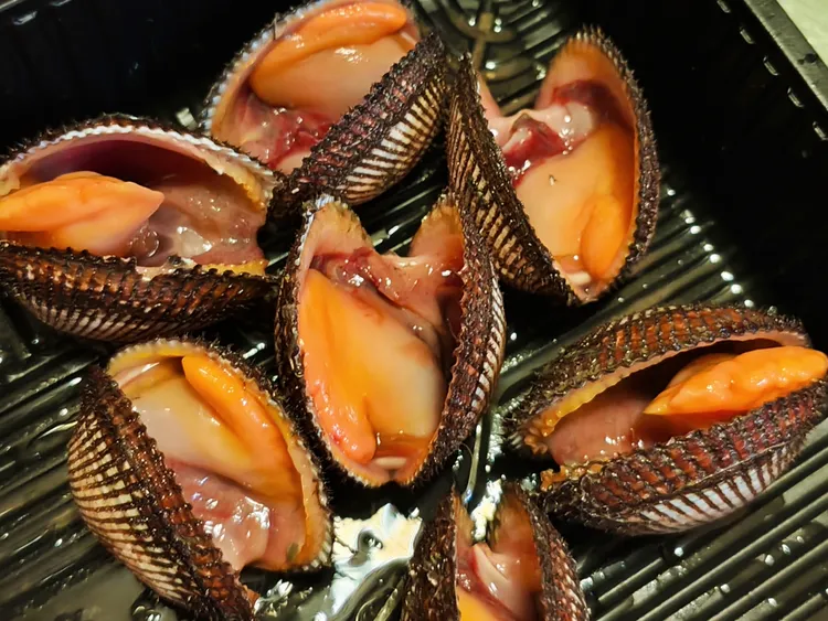 大连当季【小赤贝】4斤装【血蛤】【鲜活发出】【顺丰包邮】