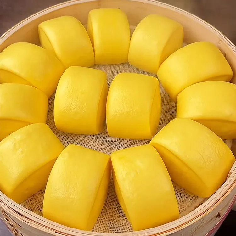 【低脂肪】玉米山药馒头无添加蔗糖馒头粗粮加热即食真空包装松软