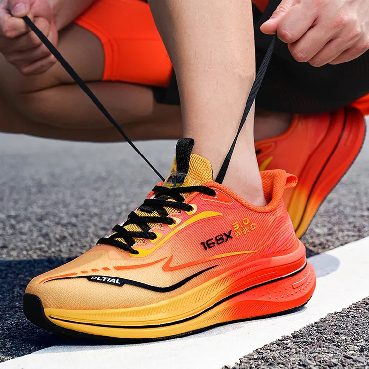 新品跑步鞋2025减震情侣半马跑鞋男女款学生中考体测跳操跳绳鞋