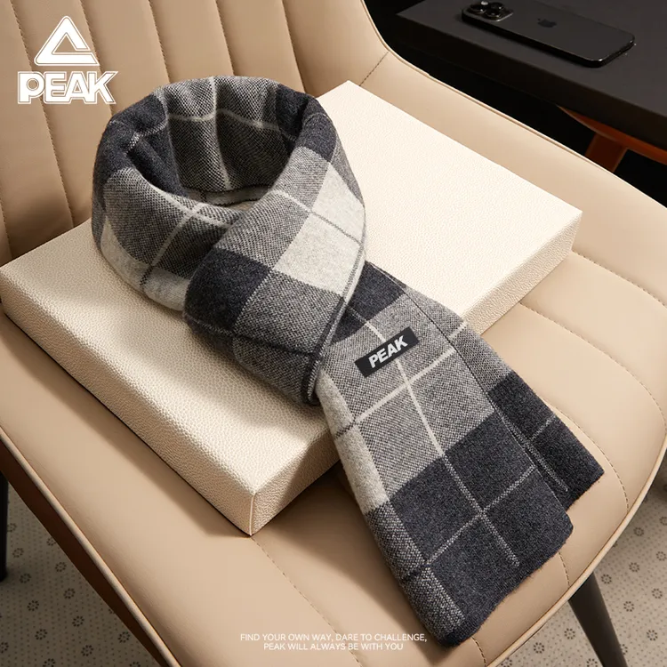 匹克冬季围巾男士保暖防寒送男朋友生日礼物户外防风加厚百搭围脖