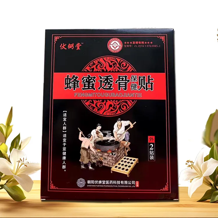 伏弼堂蜂蜜透骨保健贴拍五盒发六盒共计12大贴