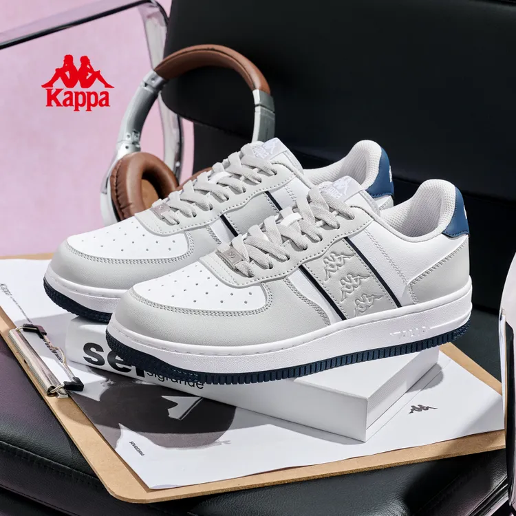 Kappa卡帕男鞋冬季新款板鞋运动休闲鞋潮流百搭小白鞋K0FY5CC06CJ