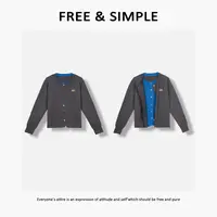 Free&Simple-‘加州之旅’早秋款韩系感街头风休闲假两件毛衣-1835