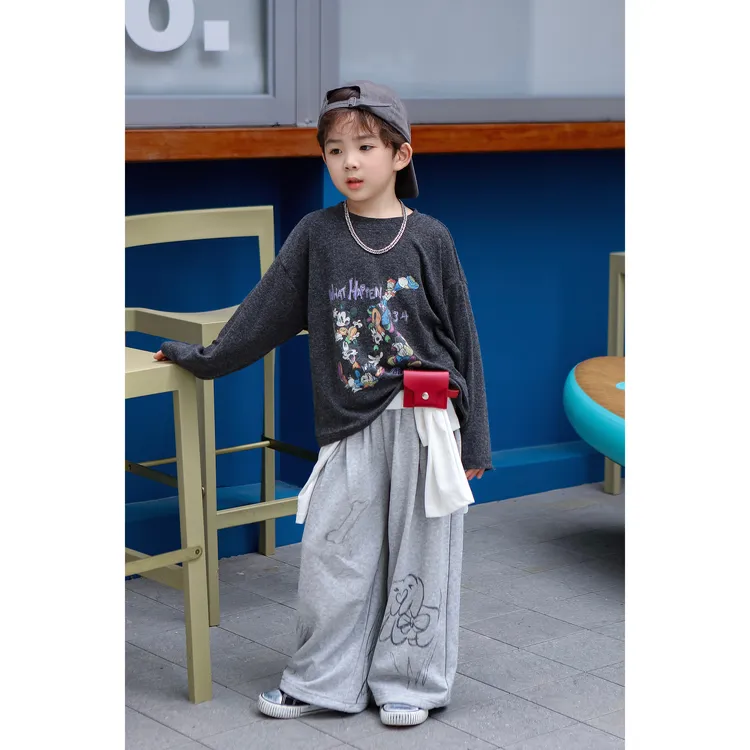 【现货】伟伟同款【很有Sense】2025秋季新品休闲裤长裤童装WW0829