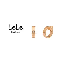铜合金耳饰 【2202】LeLe 高奢耳拍  精美百搭简约时尚