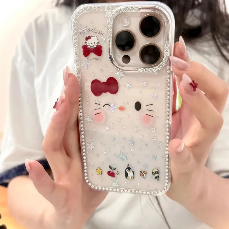 壳望眨眼KT适用苹果iPhone15手机壳16Pro新款14Pro防摔16