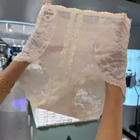 【3条装】4963中高腰性感棉柔纱柔软舒适大包臀女士内裤80-130