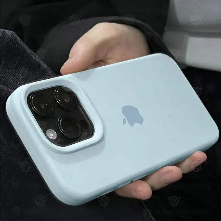 适用iphone16promax苹果15手机壳14液态硅胶13高级12纯色XS防摔壳