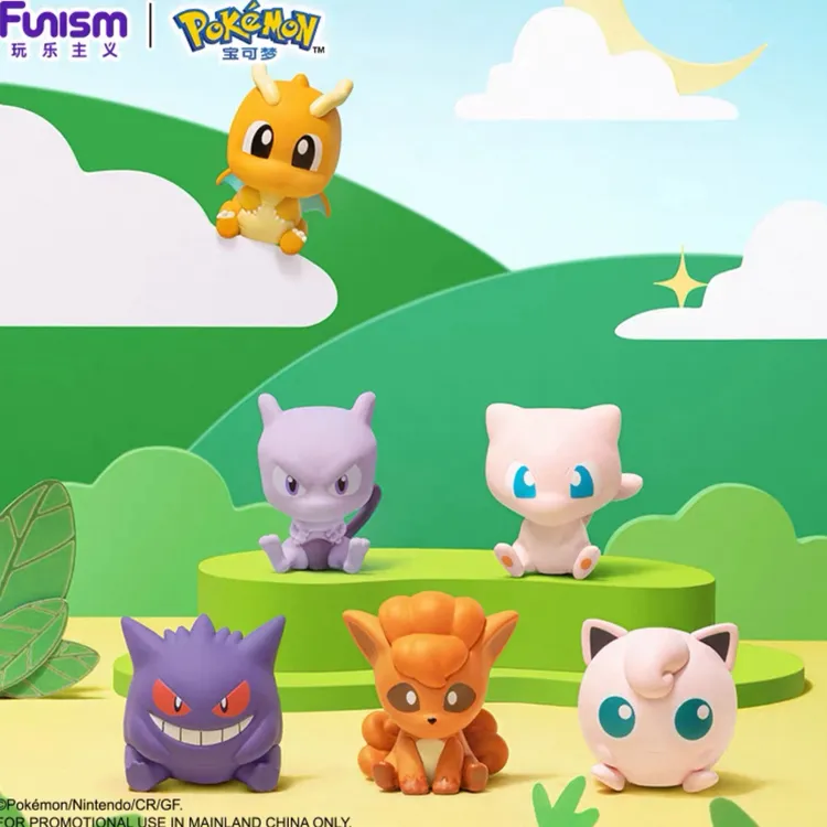 Funism玩乐主义宝可梦小小奇遇系列摆件第二弹潮玩具桌搭送礼物男
