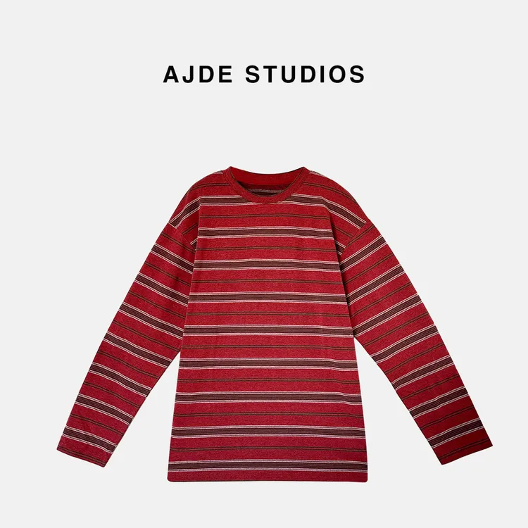 AJDE｜新年红条纹大TQZ