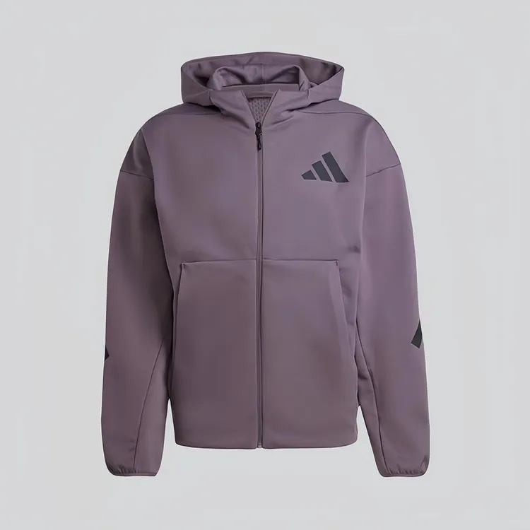 adidas阿迪达斯2025男子运动外套M Z.N.E. FZ针织连帽外套JD2911
