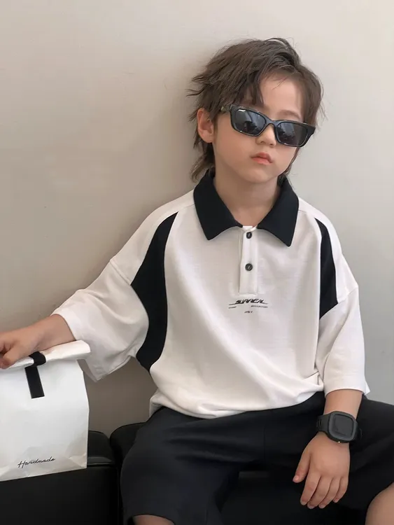 《夏款上新2025款》儿童夏季短袖短裤穿搭组合