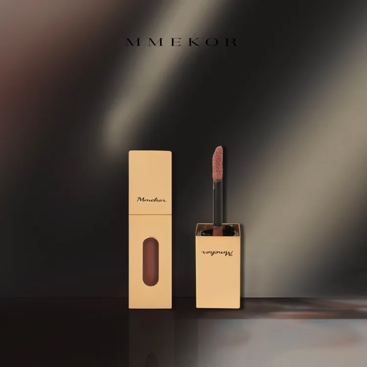 MMEKOR“金管唇釉”奶茶色610口红柔亮丝绒唇釉 25885