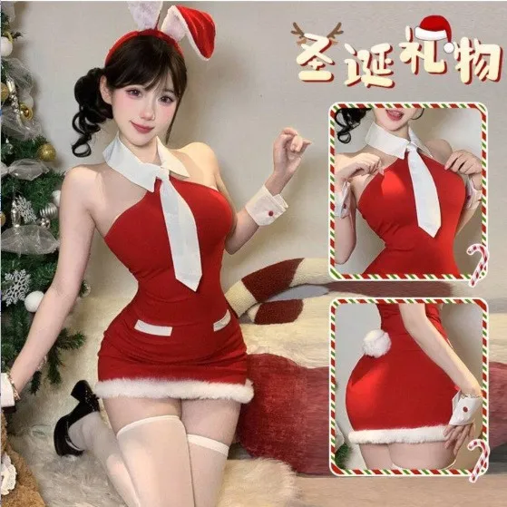 【圣诞少女】内衣性感睡衣纯欲风圣诞衣服女包裙制服角色扮演ny