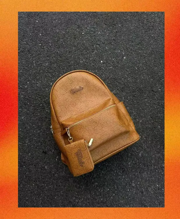 SHIJIUTAN联名Tt【曲线黄昏】原创设计男女通勤双肩包大容量背包