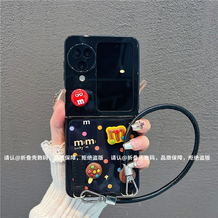 （OPPOfindN3flip系列)折叠奶油壳适用OPPOfindN3flip手机壳防摔潮