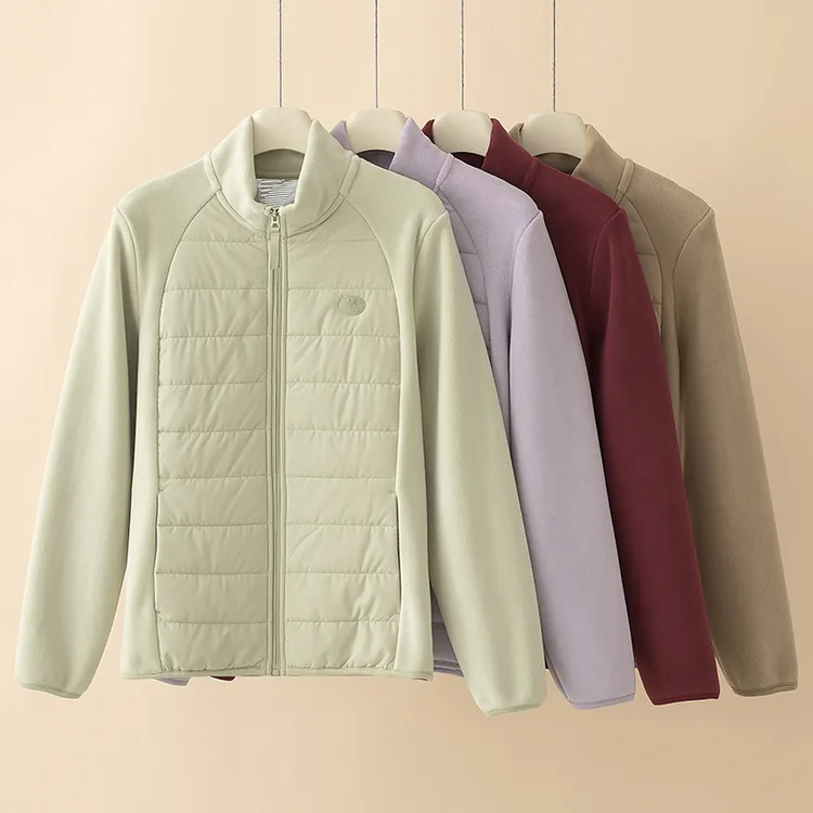 猫有范秋冬新款男女羊毛立领气绒衣云感衣加厚保暖外套上衣8801