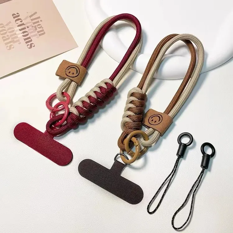 防偷手机挂绳ins风手腕手绳编织双层加固绳子手旅行手腕手机挂绳