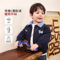 小O爸男婴童【简约学院】宝宝冬季保暖棉服婴儿上衣外套潮BW598126