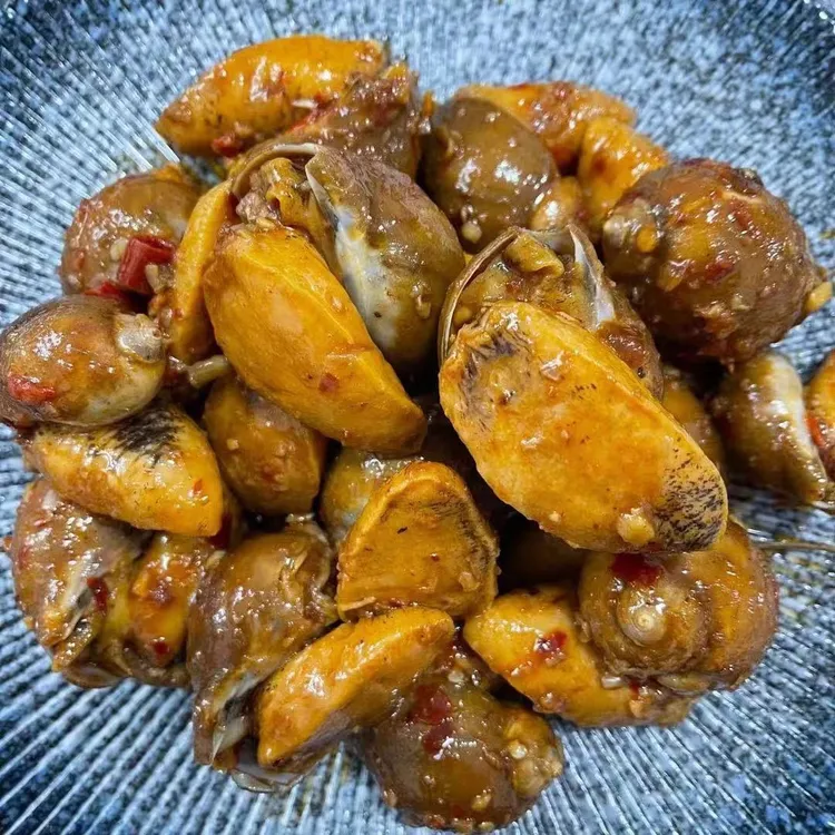 香辣辣炒鲍螺老婆脚假鲍鱼即食小海鲜（-18°储存）