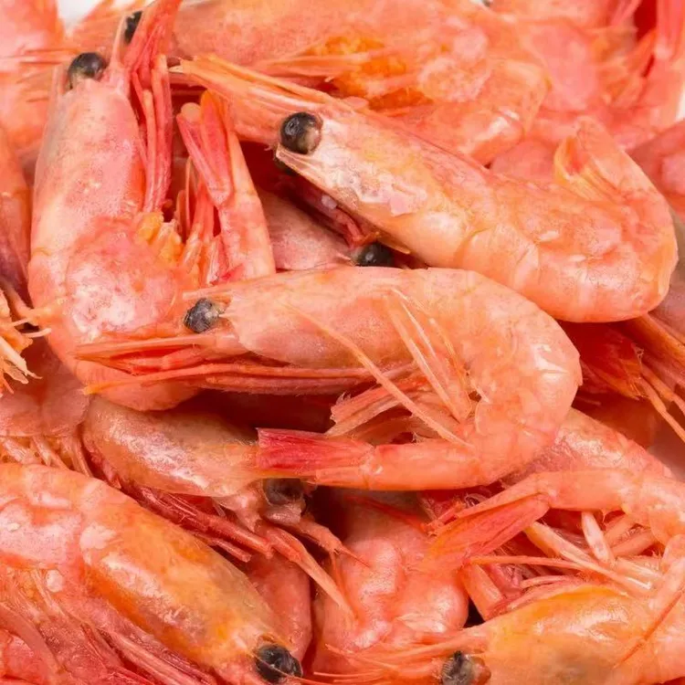 3斤北极甜虾刺身新鲜大号即食冷冻海鲜熟冻北极虾甜虾冰虾商用