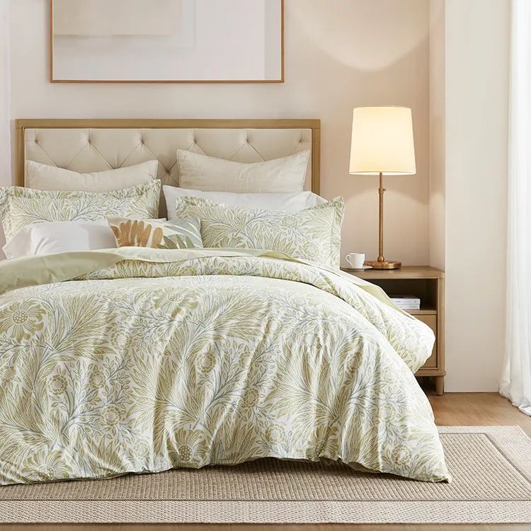 HARBORHOUSE2025新品全棉磨毛印花床单四件套Sutton