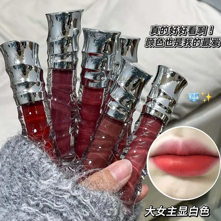 韩系镜面水光唇釉纯欲显白滋润嘟嘟唇彩学生党韩系口红唇蜜平价