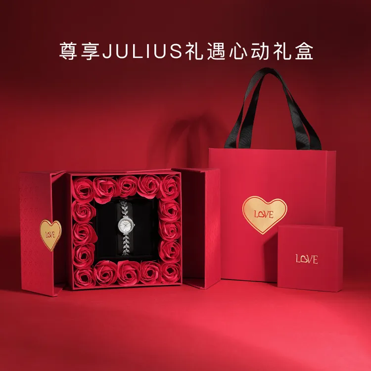 【七夕礼物】手表女美人鱼腕表高颜值气质送女朋友送老婆礼盒套装