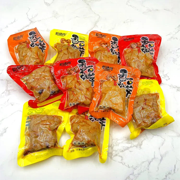 香菇豆干豆腐干五香麻辣味独立包解美味宿舍零食即食追剧饱腹速食