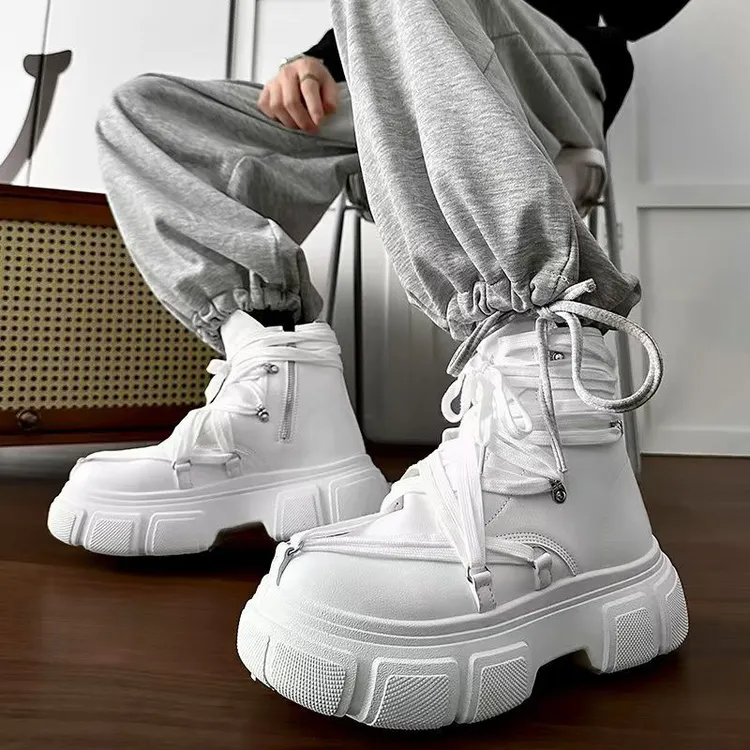 13cm增高时尚洋气款马丁靴